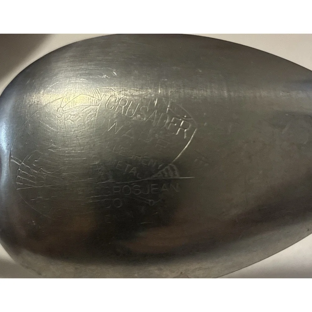 Vintage Crusader Ware Serving Mixing Spoon Stainless Steel 13